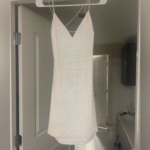 Windsor White Backless Dress